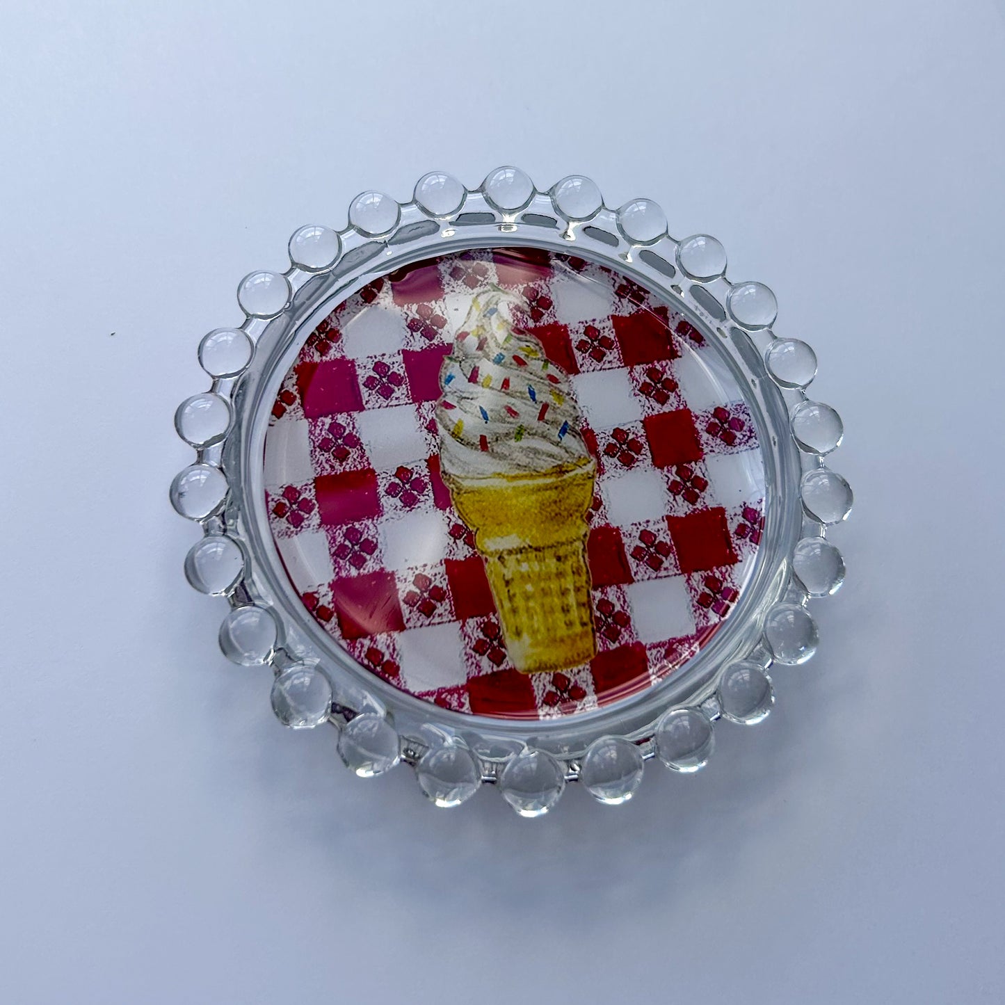Summer Soft Serve Trinket Dish
