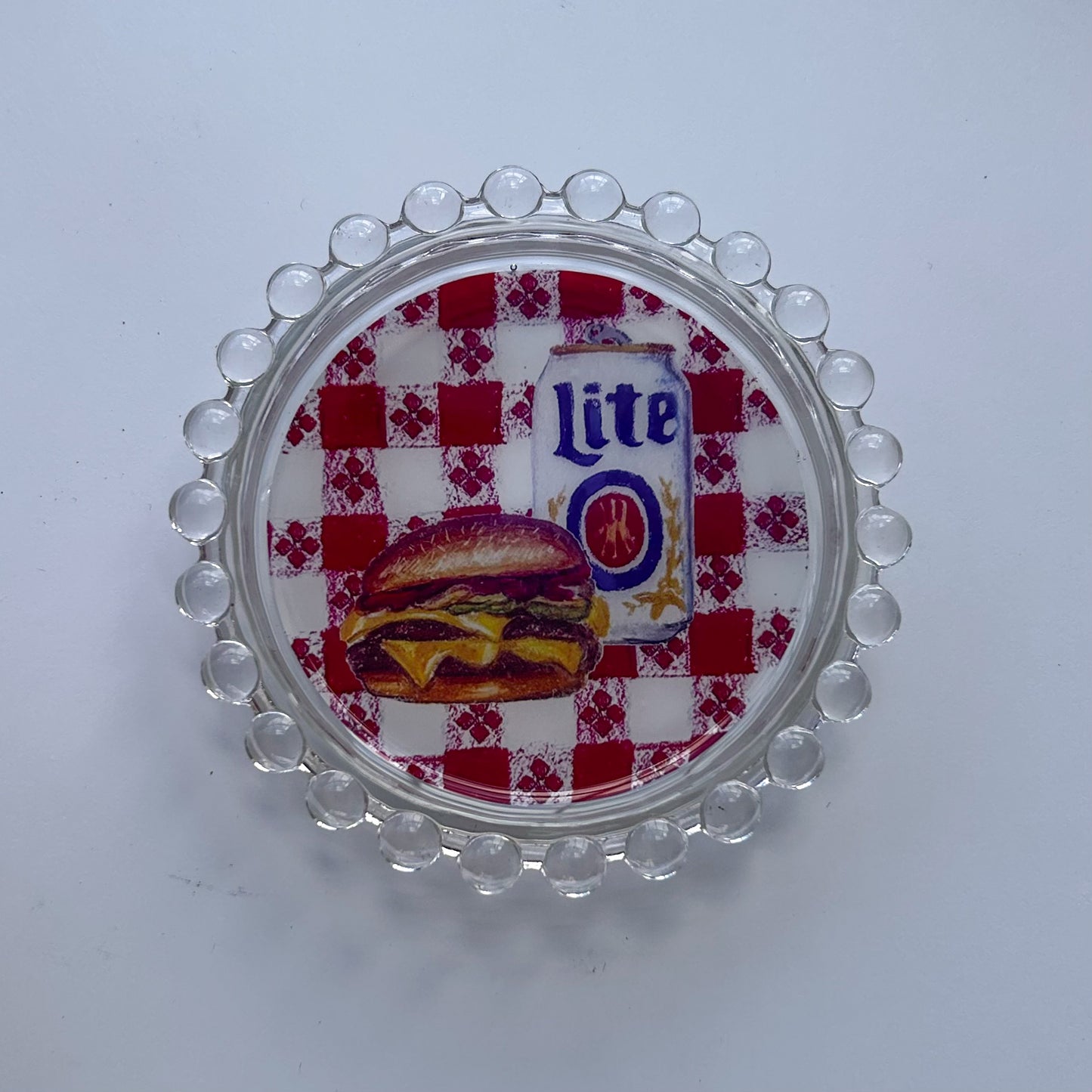 Summer Burger & Beer Trinket Dish