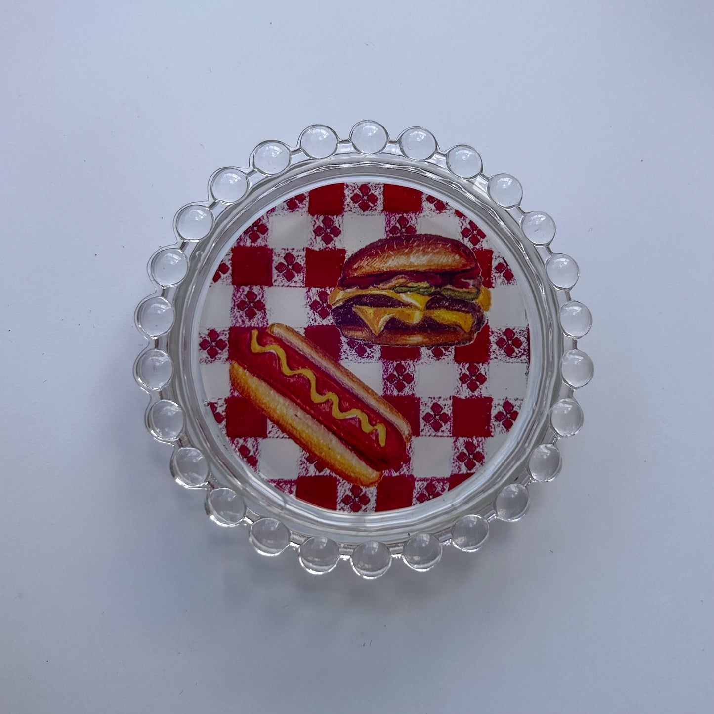 Burger & Hot Dog Trinket Dish