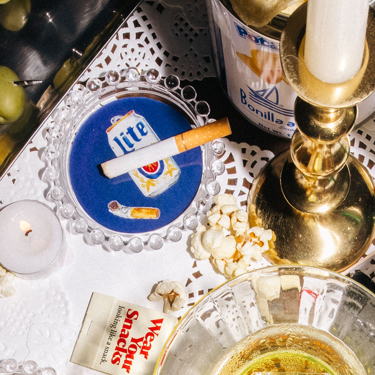 Beeri Cigrate Beer & Cigarette Trinket Dish – Wear Your Snacks