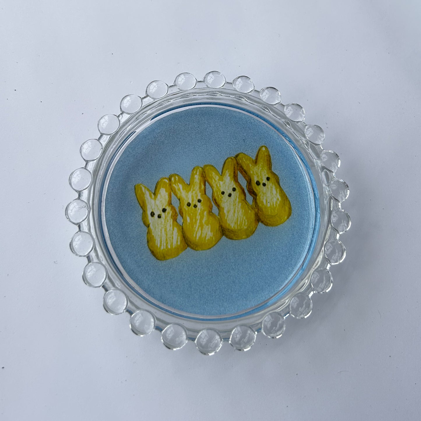 Peeps Bunnies Trinket Dish