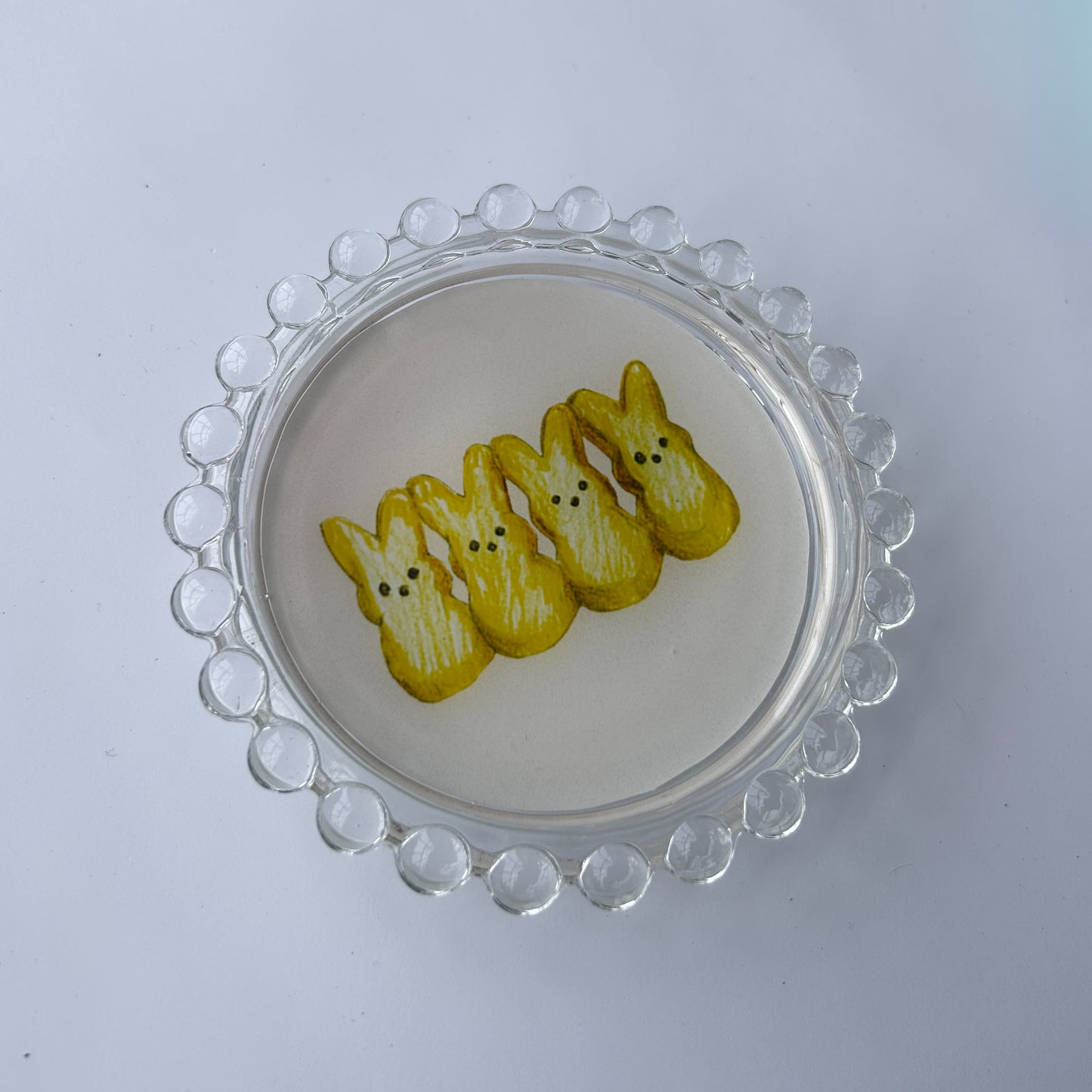 Peeps Bunnies Trinket Dish