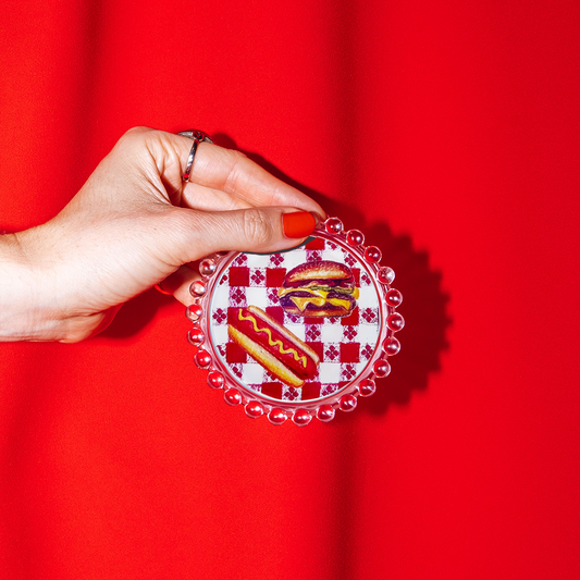 Burger & Hot Dog Trinket Dish