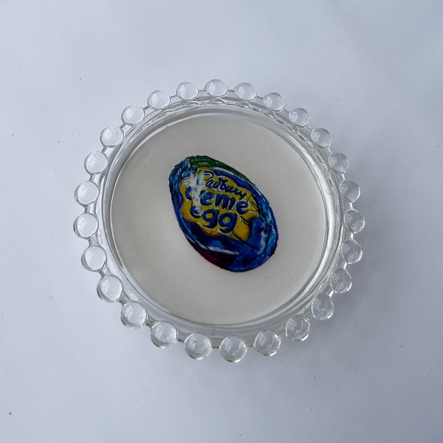 Cadbury Egg Trinket Dish