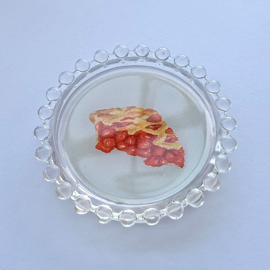 Cherry Pie Trinket Dish