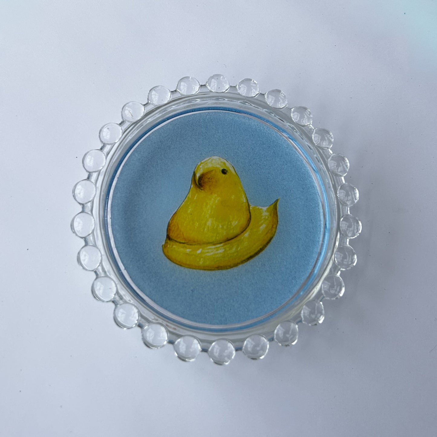 Peeps Chick Trinket Dish