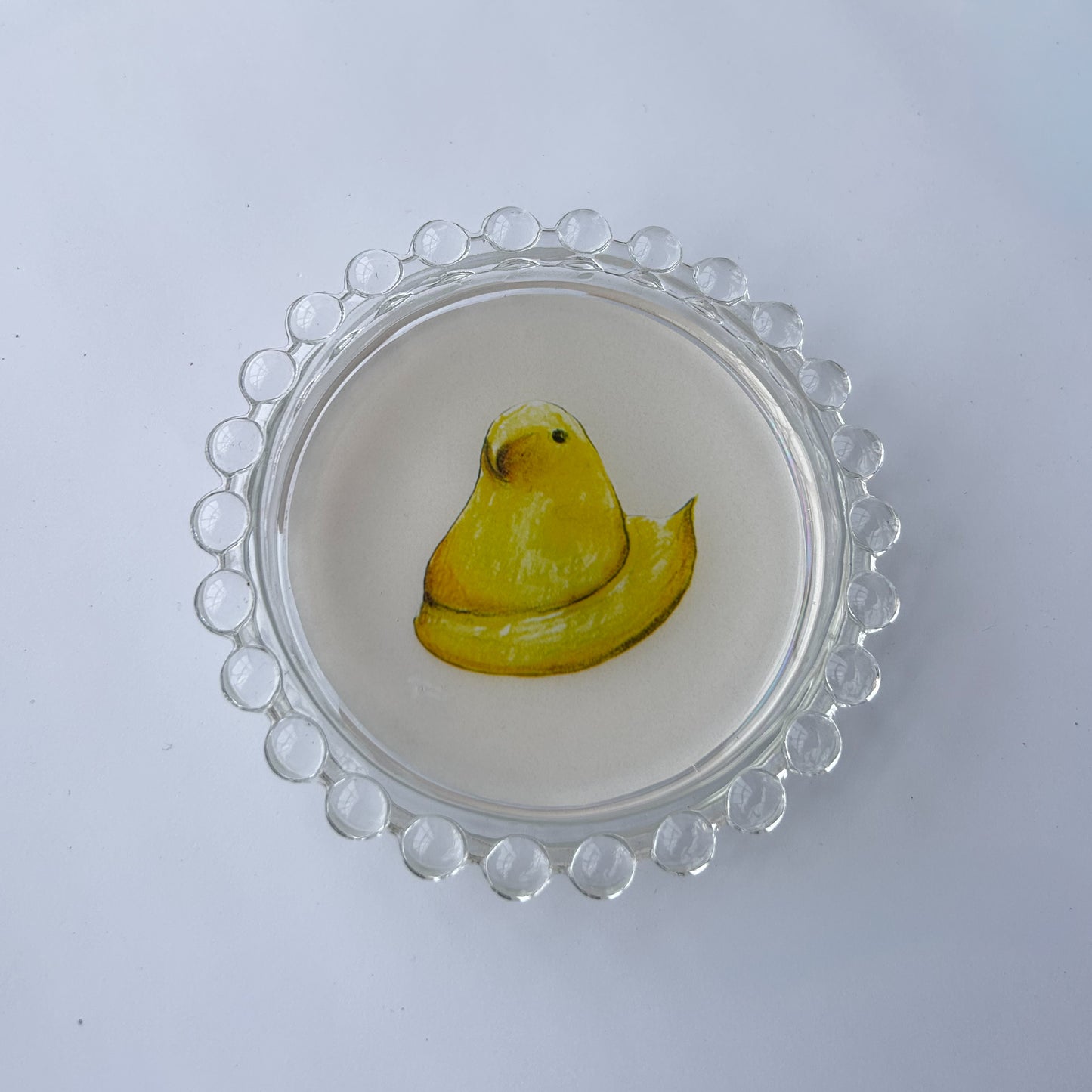 Peeps Chick Trinket Dish