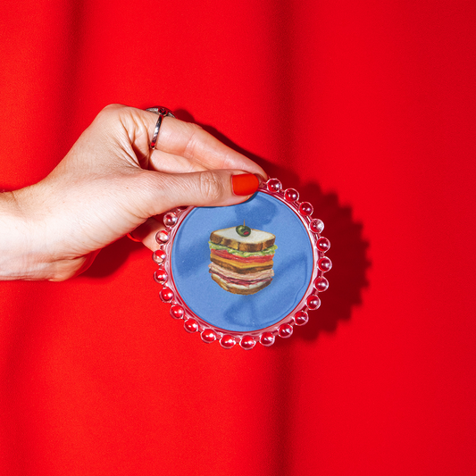 Club Sandwich Trinket Dish