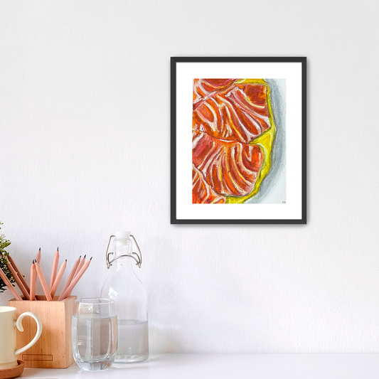 Oil Pastel Crudo Print