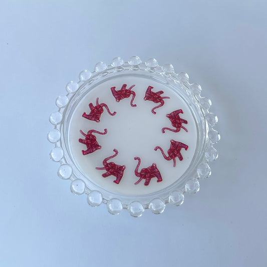 Pink Elephant Trinket Dish
