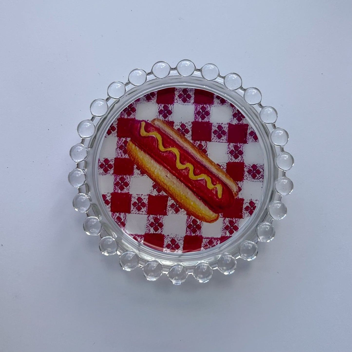 Summer Hot Dog Trinket Dish