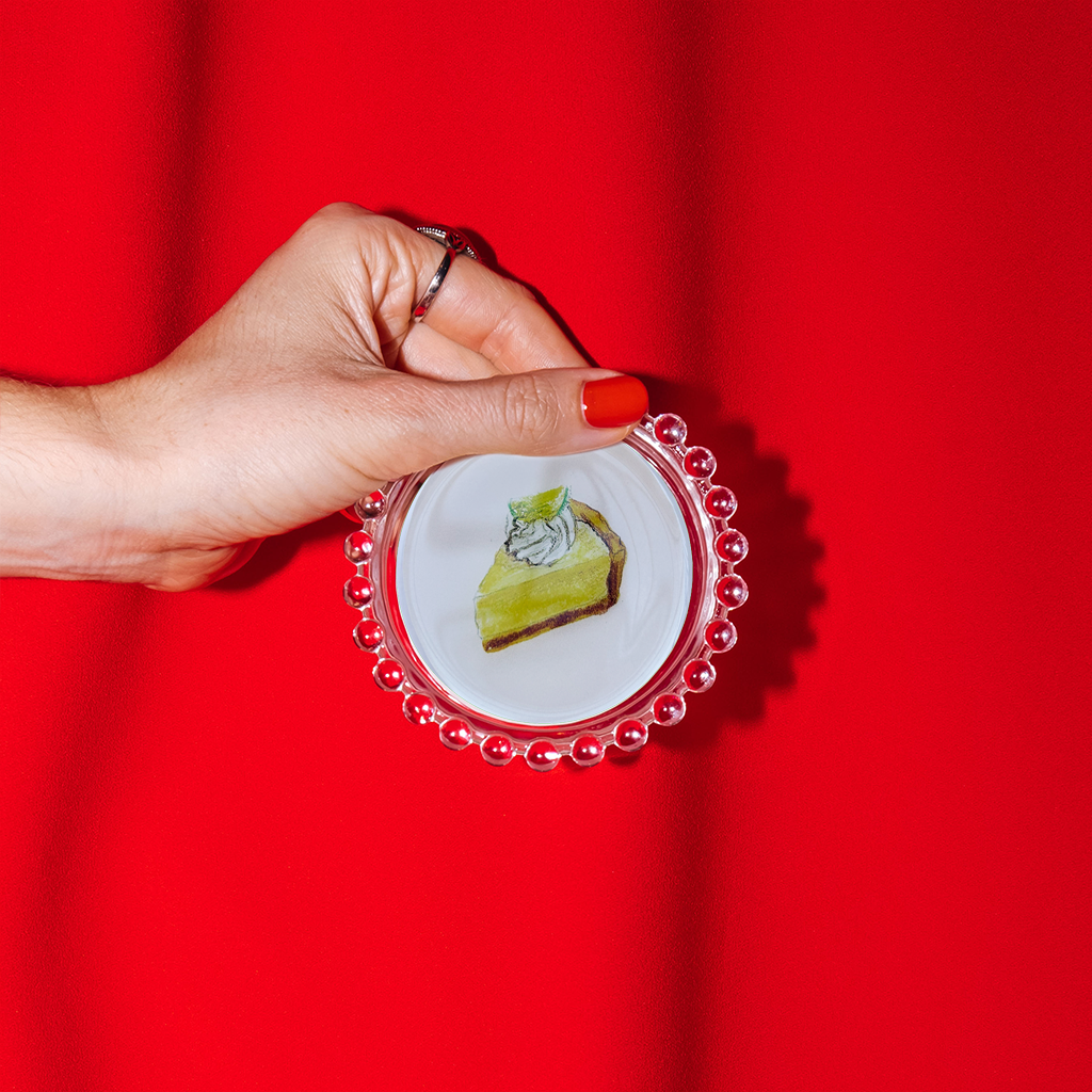 Key Lime Pie Trinket Dish