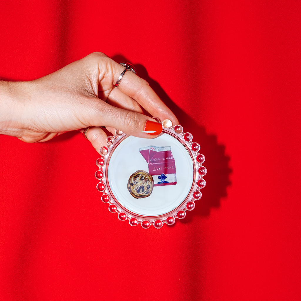 Milk & Cookies Trinket Dish