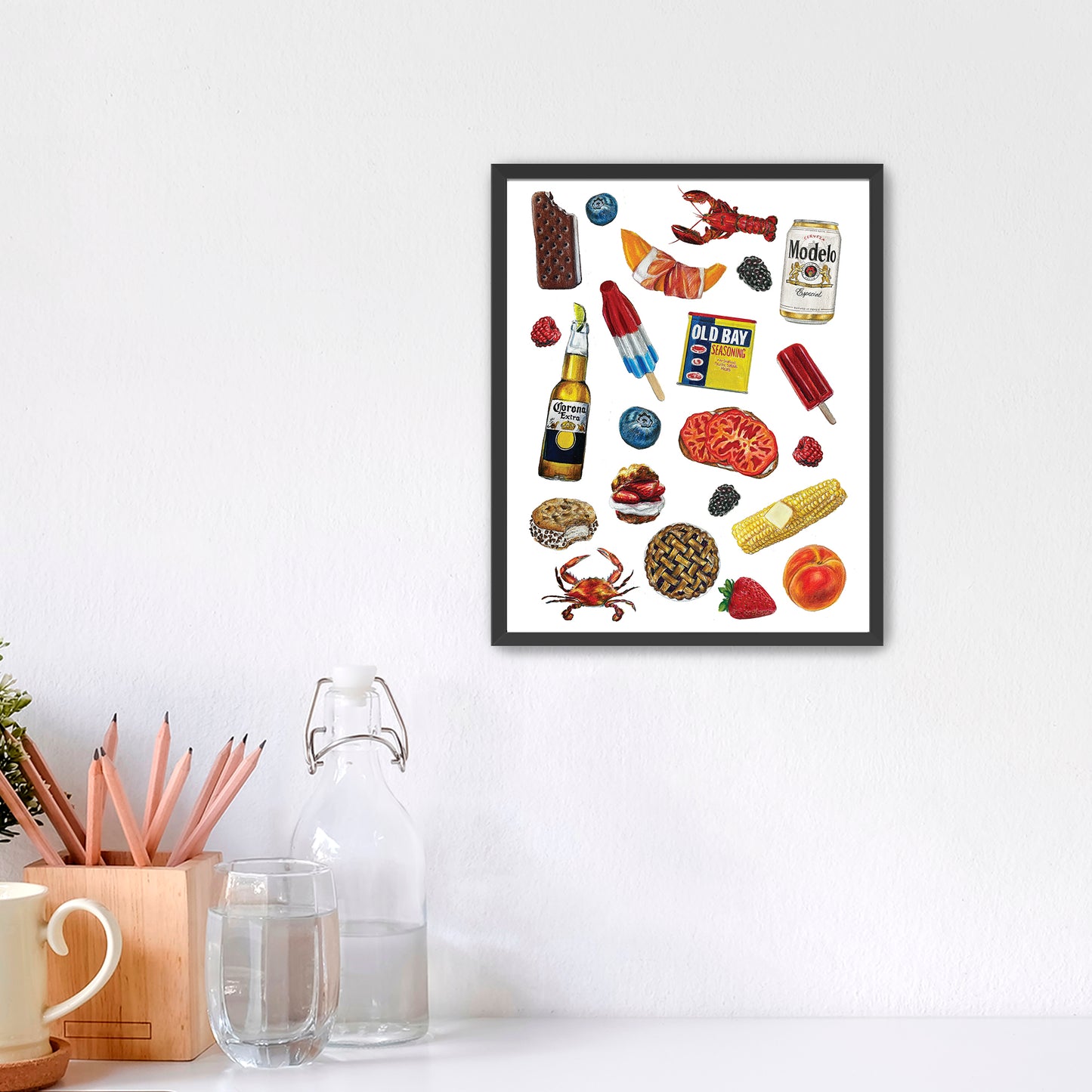 Summer Snacks Print