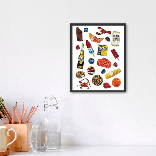Summer Snacks Print