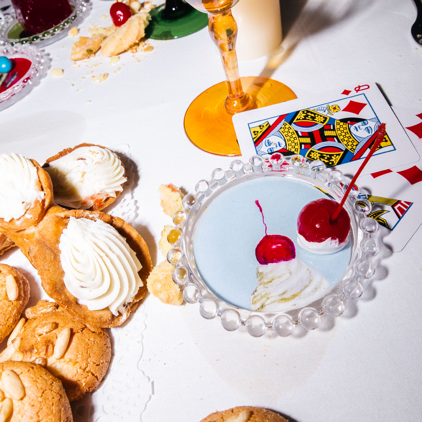 Whipped Cream & Cherry Trinket Dish